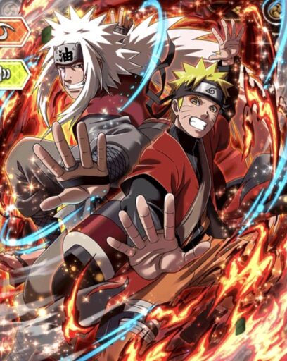 自来也 & うずまきナルト & 自来也